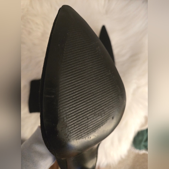 Steve Madden Claire Mesh Stilletto black boots | size 8.5 - Picture 8 of 10